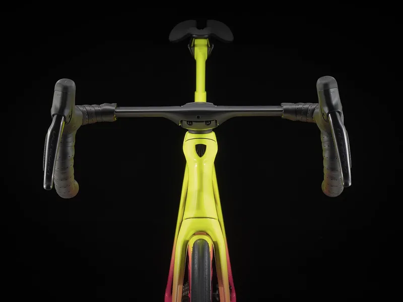 2022 Trek Madone SLR 7 Road Bike Radioactive Coral to Yellow Fade-6